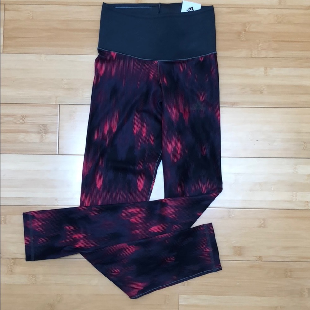 Adidas high rise yoga pants (NWT)